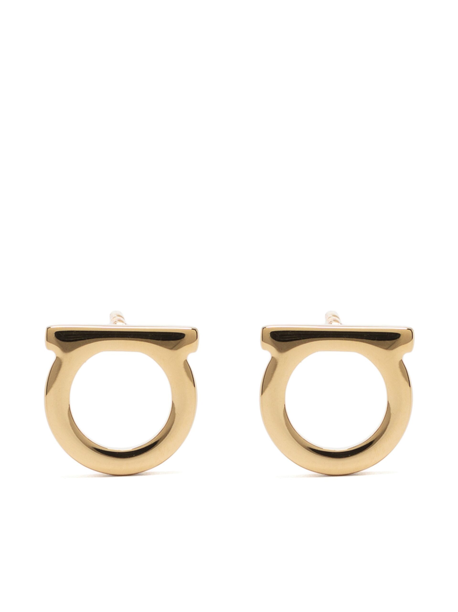 Ferragamo Gancini stud earrings